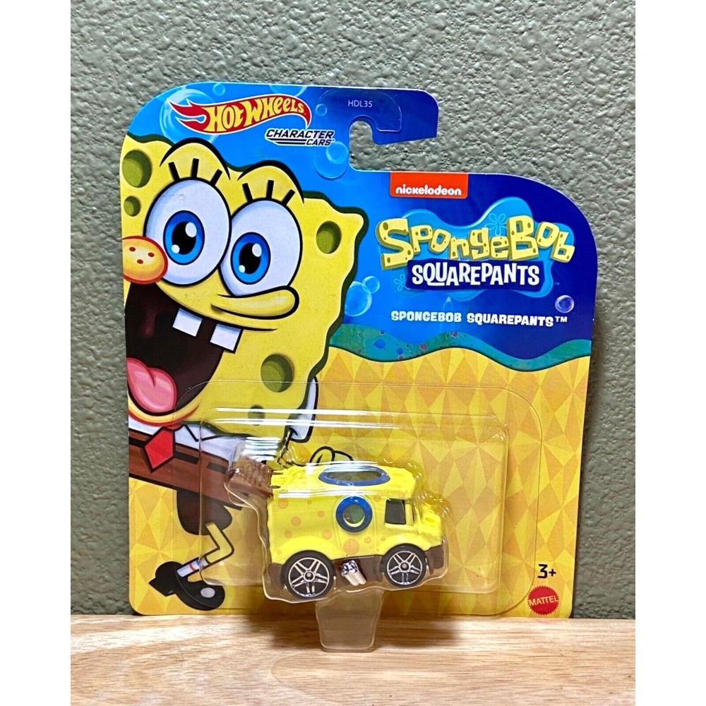 Hot Wheels Nickelodeon Spongebob Squarepants Character Cars 1:64 Model NIP 2020